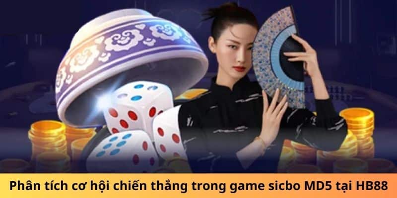 Phân tích cơ hội chiến thắng trong game sicbo MD5 tại HB88